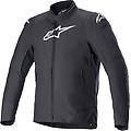 rx-3 giacca tessile impermeabile per moto nero s