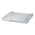 kit di sovrapposizione lavatrice asciugatrice skk-dd white