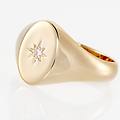 anello golden dream placcato oro giallo cubic zirconia collezione golden dream misura 56 giallo