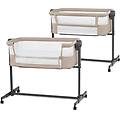 neste up 2 culla affiancata con materasso beige