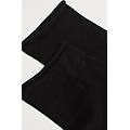 calzini cortissimi in cotone superior uomo nero taglia 42-43
