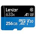 microsdxc 256 gb uhs-i classe 10 nero e blu