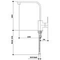 miscelatore lavello modello indaco 5097 cromo