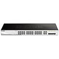 dgs-1210-24 switch di rete gestito l2 gigabit ethernet (10/100/1000) 1u nero (dgs-1210-24)