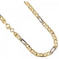 collana uomo in oro giallo e bianco 803321711377