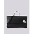 maxi pochette con manico ad anello