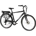 e-moon 28 city bike a pedalata assistita. nera f. lli