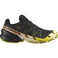 Salomon Speedcross 6 Gtx Scarpe Trail Running Uomo Black Yellow 10 5 Uk