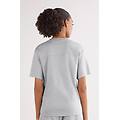 maglia manica corta in elevated cotton donna grigio taglia l