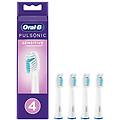 oral-b testine di ricambio per pulsonic sensitive 4 pezzi