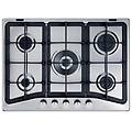 Delonghi Piano Cottura Gas 5 Zone If 57 Pro N Inox 70 Cm
