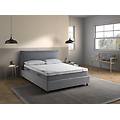 evergreenweb materasso memory foam con topper alto 25 cm big fashion memory 140x190 cm