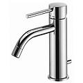 miscelatore lavabo con scarico clic-clac 11/4g serie light lig071kcr cromato ottone