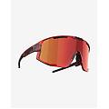 occhiali fusion rosso nero con lenti rosso