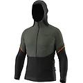alpine hybrid giacca ibrida uomo dark green/black/red 2xl