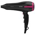 asciugacapelli ultra light 340g 2200w 2 velocità 3 temperature nero/viola