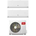 climatizzatore dual split inverter breezein p5 serie sn09p5 9+9 con mt2730 wi-fi r-32 classe a++