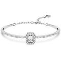 bracciale rigido millenia taglio ottagonale pavé bianco placcato rodio os