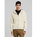 felpa full-zip con cappuccio