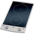 ebc 3075/e piano cottura nero acciaio inossidabile superficie piana ceramica 2 fornello(i)
