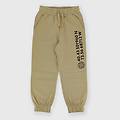 pantalone in jersey pesante da bambino beige taglia 6