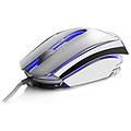 mouse usb ice 2400 dpi retroilluminato colore grigio