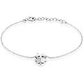 bracciale silver moments argento rodiato cubic zirconia collezione silver moments bianco