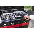 char-broil barbecue bbq gas2coal 2. 0 4b f4+1-black