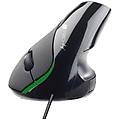 mouse ergonomico verticale ottico nero 3600dpi