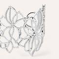 bangle silver elegance argento rodiato cubic zirconia collezione silver elegance bianco