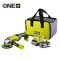 amolatrice one+ r18ag-140s 18v 4. 0 ah senza fili con set completo di accessori