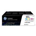set toner ciano/magenta/giallo 201x triple pack cf253xm