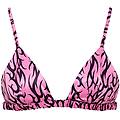 bluebella bb x ashley williams reggiseno morbido in raso luxe con stampa tatuaggio