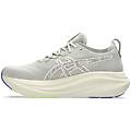gel nimbus 27 tr m scarpe running neutre uomo grey/light green 8 5 us