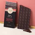 maxi tavoletta di cioccolato extra fondente nibs 77% 600 g