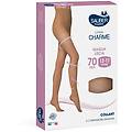 srl collant linea charme 70 denari camel taglia 2 confezione da 1 paio