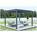 - pergola bioclimatica autoportante santa 300s300 grigio antracite