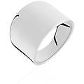 anello silver collection argento rodiato collezione silver collection misura 52 bianco
