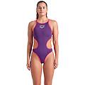 costume da bagno one biglogo viola