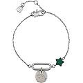 bracciale con stella e pendente acquario