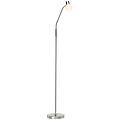 lampada da terra led phil argento luce bianco caldo 450 lumen