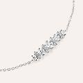 bracciale silver elegance argento rodiato cubic zirconia collezione silver elegance bianco