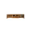 mobile tv in legno riciclato 220x40x50 laccato multicolore nature of spirit #44