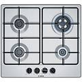 - piano cottura pgh6b5b80 serie 4 a gas 4 zone cottura colore inox