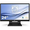 monitor touch 23 8 led ips 16 9 fhd 5ms 250cdm vga/dvi/dp/hdmi ip54 multimediale 242b9t