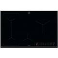 eil83443 piano cottura ad induzione 4 zone 78 cm nero