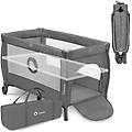 stefi plus box lettino neonato da viaggio pieghevole con 2 liveli dalla nascita fino a 3 anni