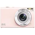 fotocamera digitale 48mp 2. 7k fhd 16x zoom digitale webcam autofocus black
