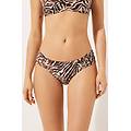 slip costume brown zebra donna marrone xl