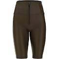 pantalone wr. up biker similpelle vita alta con zip demitasse donna small